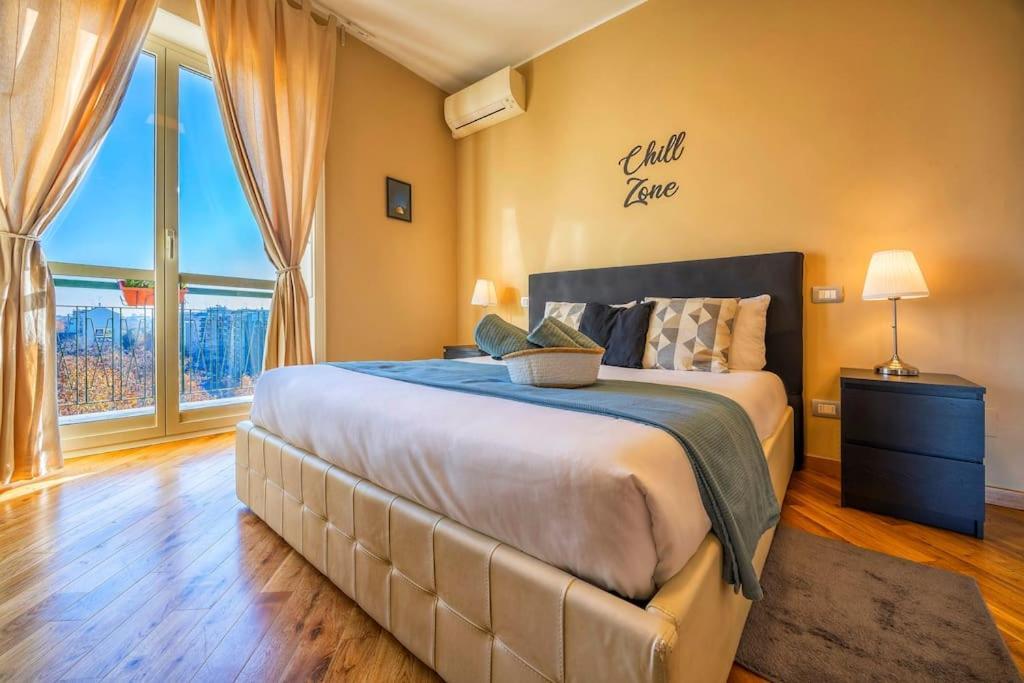 Sunny & Updated Flat With Panoramic City View 50M From M4 Stop ミラノ エクステリア 写真